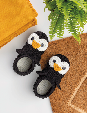 Crochet Animal Slippers by Ira Rott