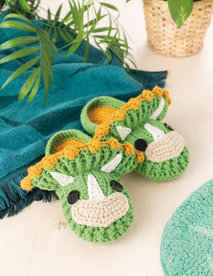 Crochet Animal Slippers by Ira Rott