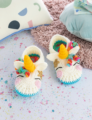 Crochet Animal Slippers by Ira Rott