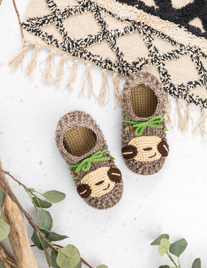 Crochet Animal Slippers by Ira Rott