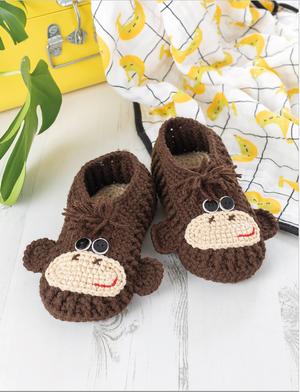 Crochet Animal Slippers by Ira Rott