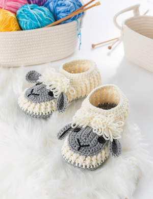 Crochet Animal Slippers by Ira Rott