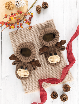 Crochet Animal Slippers by Ira Rott