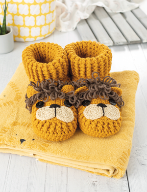 Crochet Animal Slippers by Ira Rott
