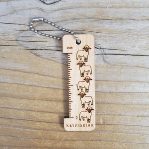 Katrinkles - 2" Sheep Ruler