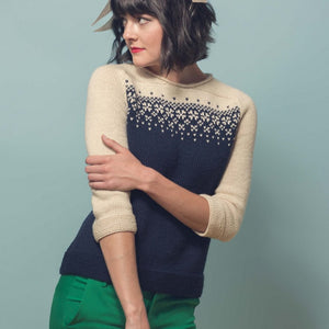 Snowfall Sweater by Jesie Ostermiller