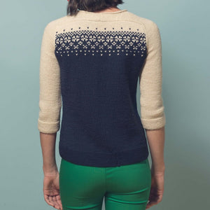 Snowfall Sweater by Jesie Ostermiller