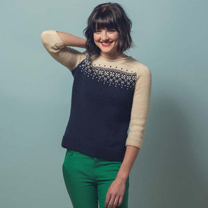 Snowfall Sweater by Jesie Ostermiller