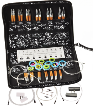 ChiaoGoo - 4" SPIN Interchangeable Needle Set Complete US 2-15