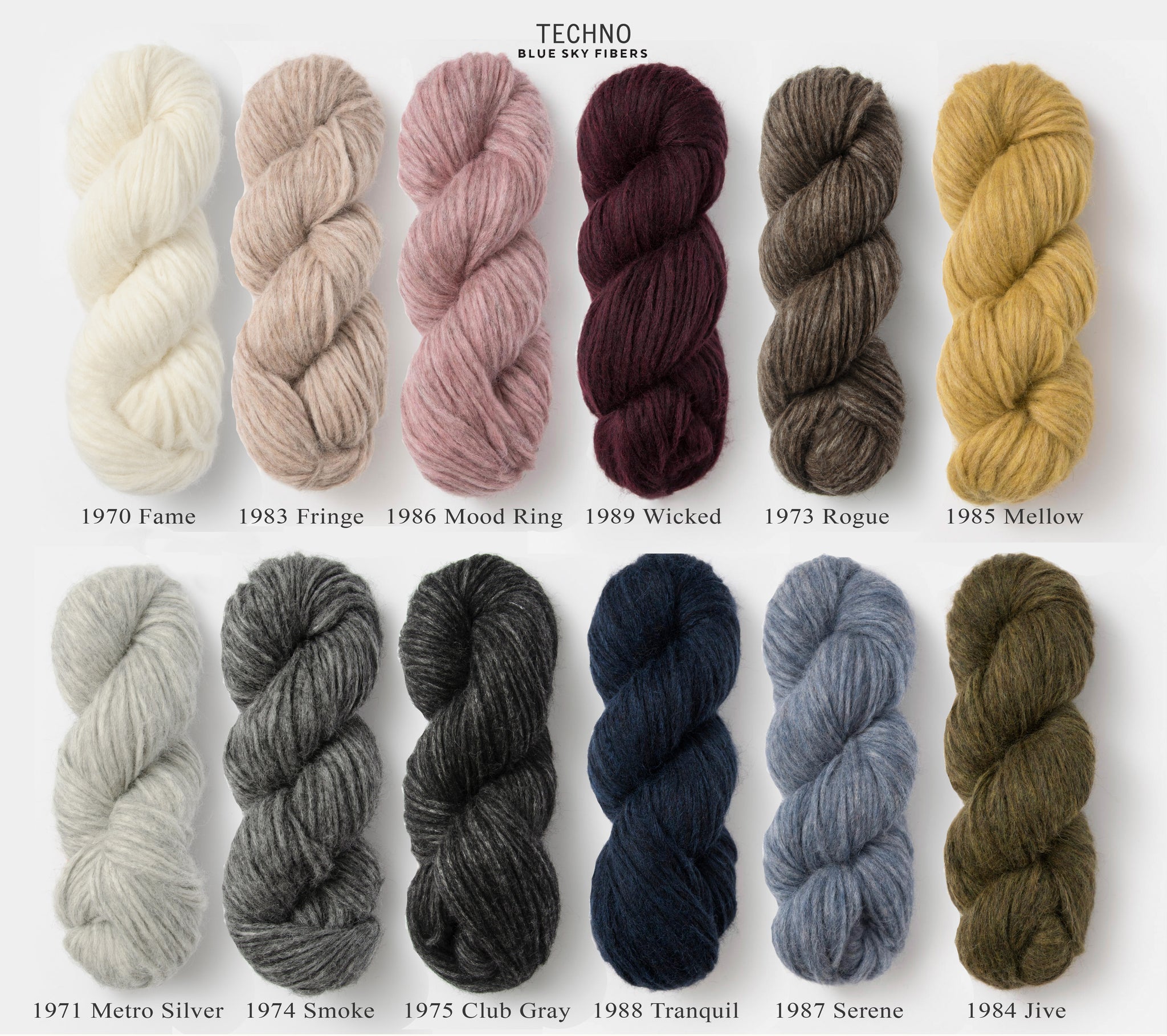 Blue Sky Fibers - Techno