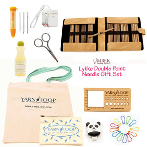 LYKKE - Umber 6" Double-Pointed Knitting Needle Gift Sets