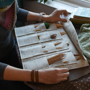 Brooklyn Haberdashery - Ursula Case for Circular Knitting Needles