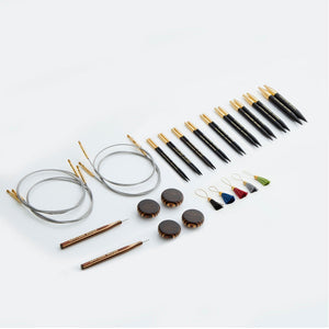 Lantern Moon - Ancestry Interchangeable 4" Needle Set US 2.5-10
