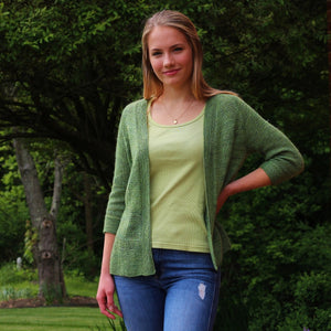 Brookgreen Cardi by Fogbound Knits NEW COLORS!