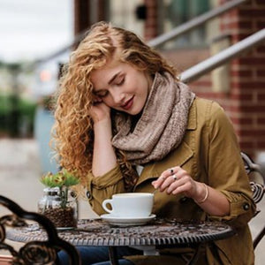 Chai Latte Cowl by Lori Wagner - Gift Set with Book