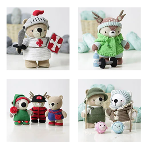 Dress-Up Amigurumi by Soledad Iglesias Silva (Madelenon)