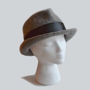 Fedora Felted Hat by Cynthia Pilon Designs