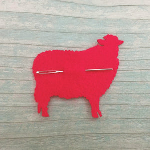 Katrinkles - Felt Sheep with Tapestry Needle