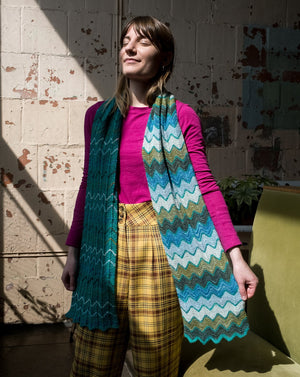 Flora Scarf by Lisa R. Myers