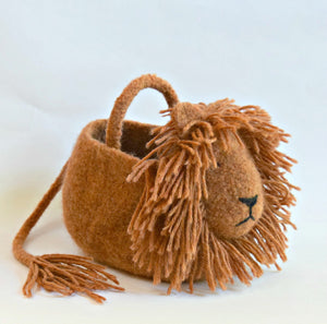 Lion Basket by Cynthia Pilon Designs