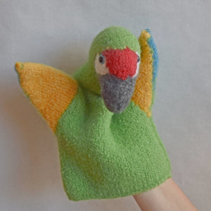 Parrot Puppet by Cynthia Pilon Designs