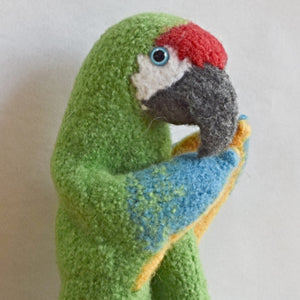 Parrot Puppet by Cynthia Pilon Designs