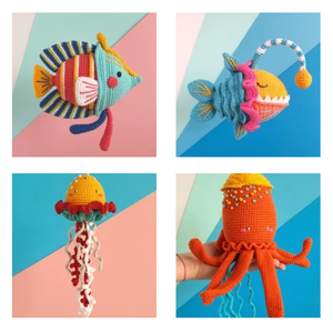 Aquatic Amigurumi by Natasha Tishchenko