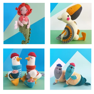 Aquatic Amigurumi by Natasha Tishchenko