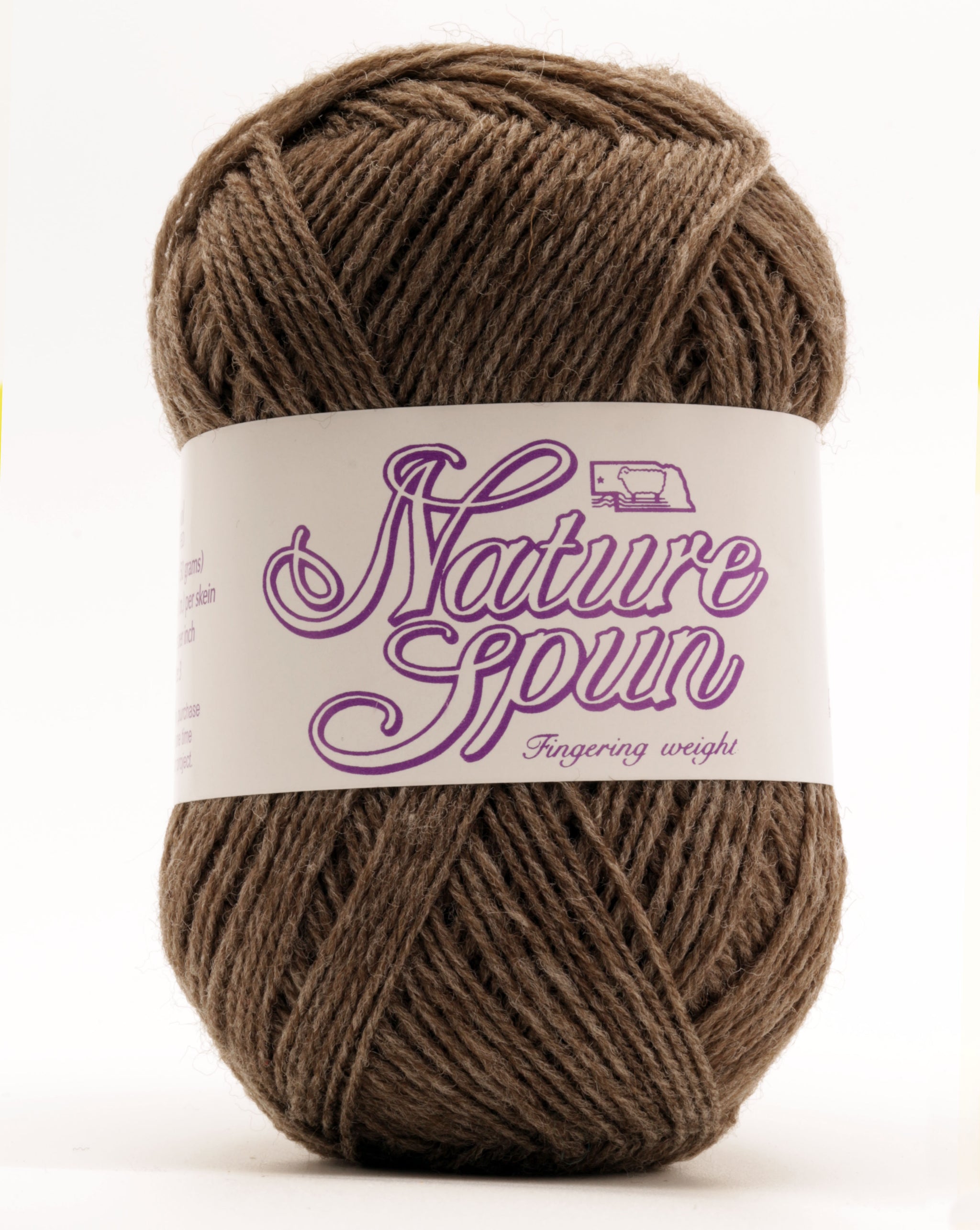 UWYO Brown or Gold Nature Spun Worsted - Cowgirl Yarn