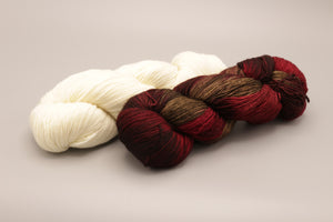 Starburst Cowl & Hat by Alicia Plummer-Yarn & Book Gift Set