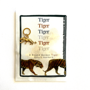 Tiger Stitch Markers 8pk by Firefly Notes