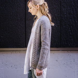 West End Cardigan by Hannah Fettig - Gift Set with Texture Book