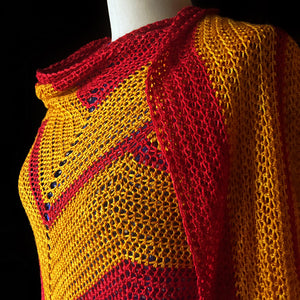 Wonder Woman Wrap by Carissa Browning - Crochet